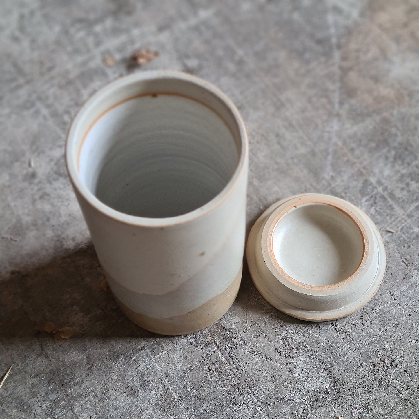 Boîte à thé - Email Moka