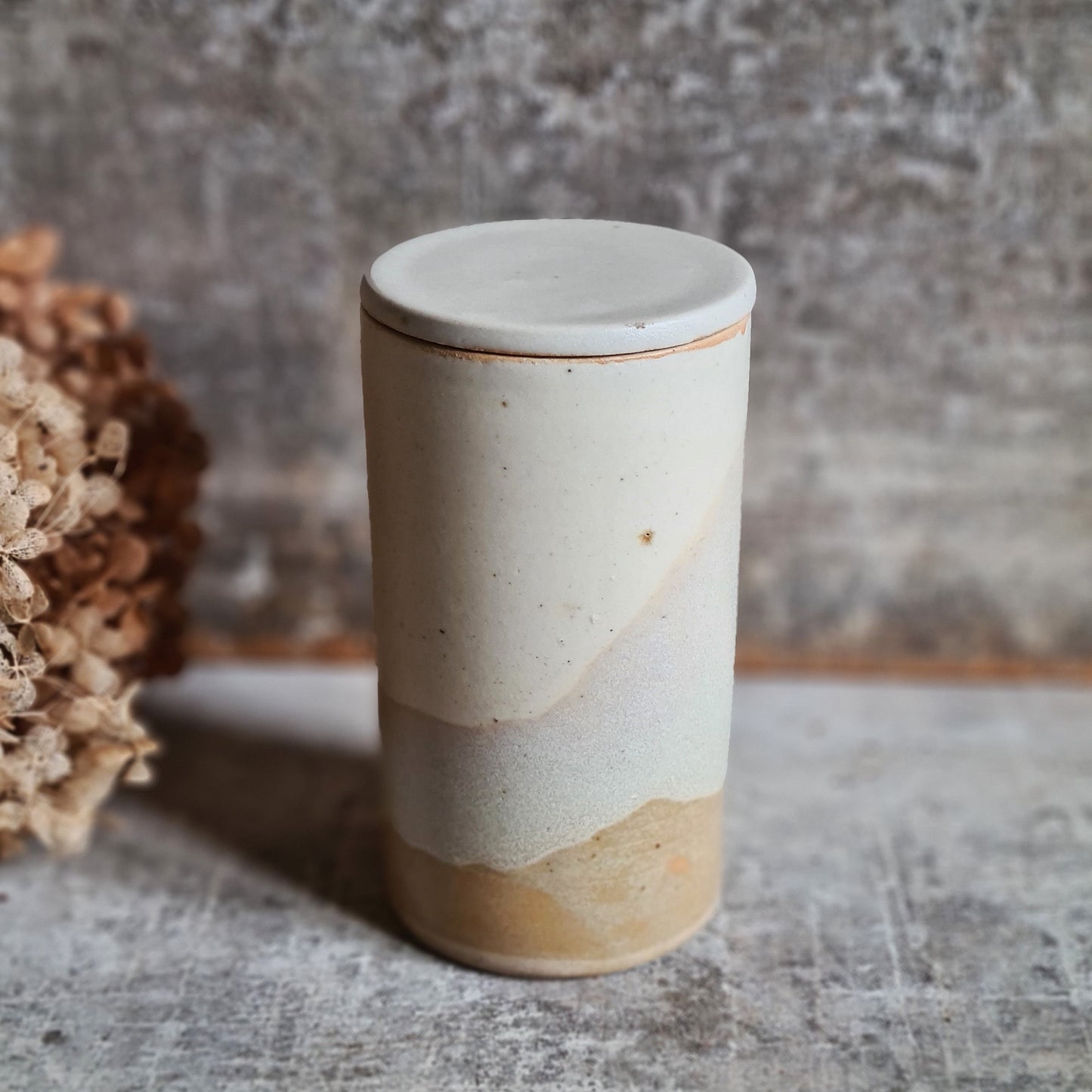 Boîte à thé - Email Moka