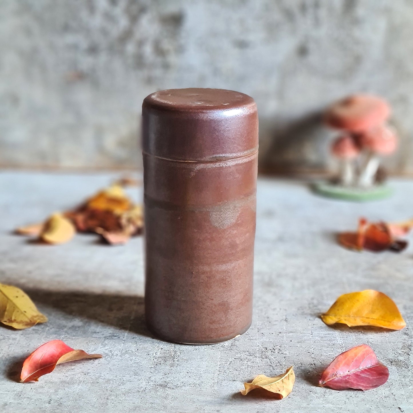 Boîte à thé - Email Prune