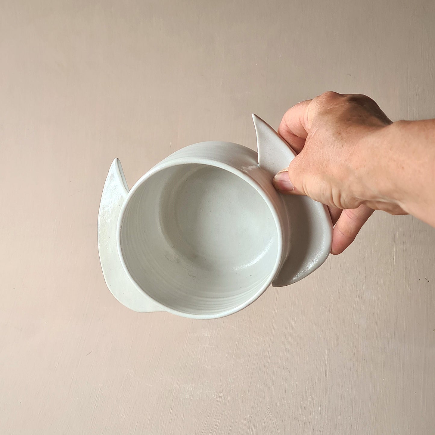 une tasse à déjeuner aux lignes pures et pleines de douceur