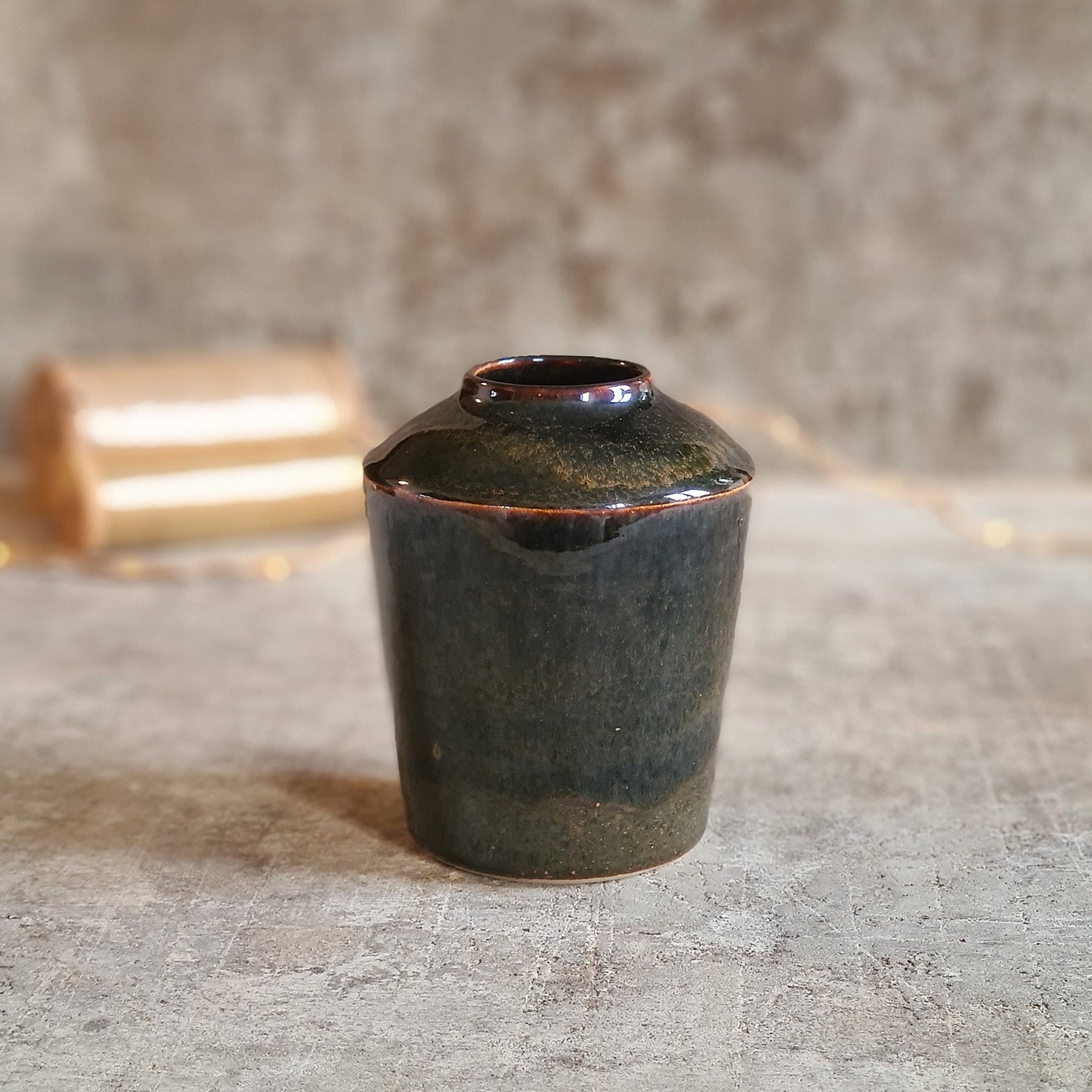 vase décoratif en grès fait main