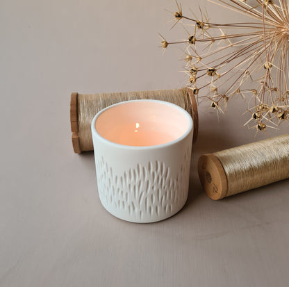 Photophore en porcelaine "Etincelles"