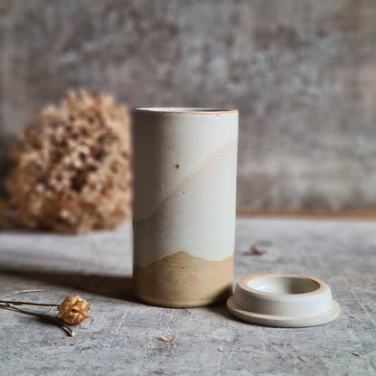 Boîte à thé - Email Moka