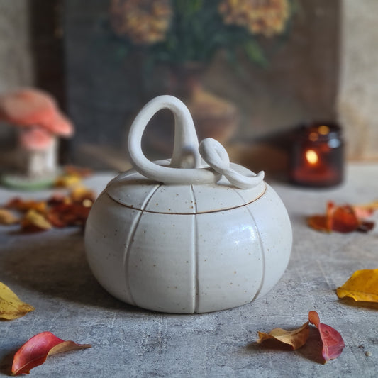 Bonbonnière / boîte citrouille