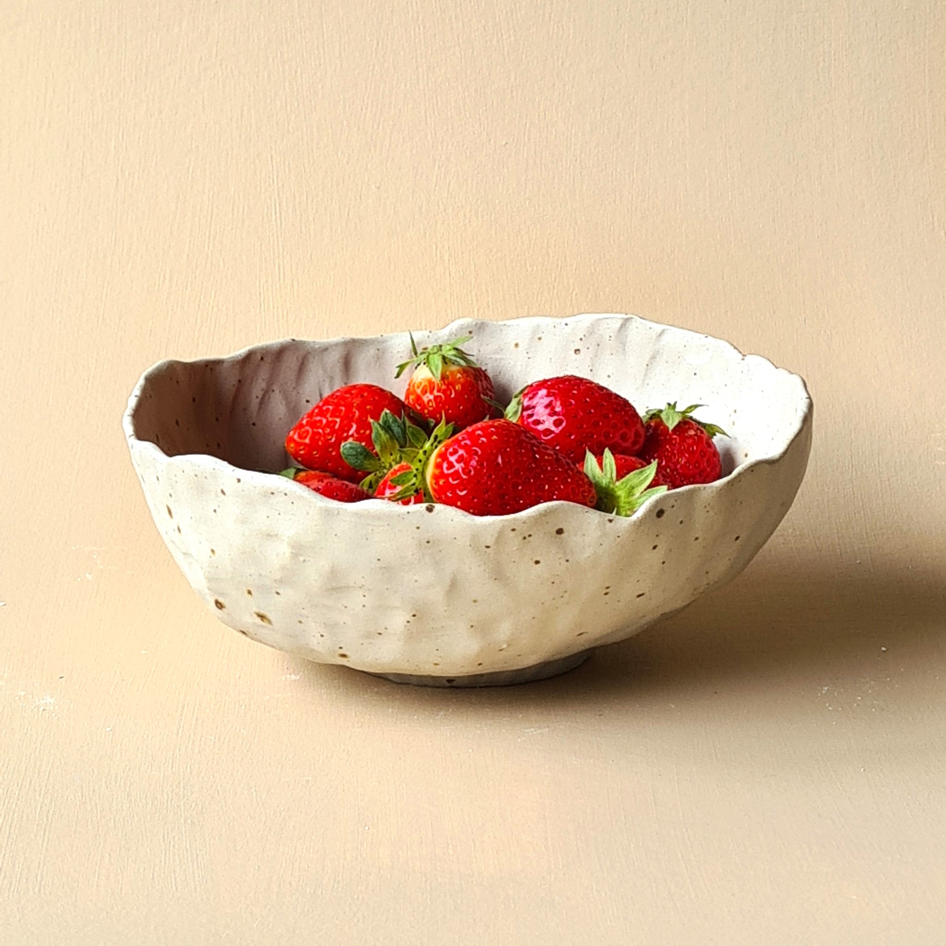 bol rempli de fraises