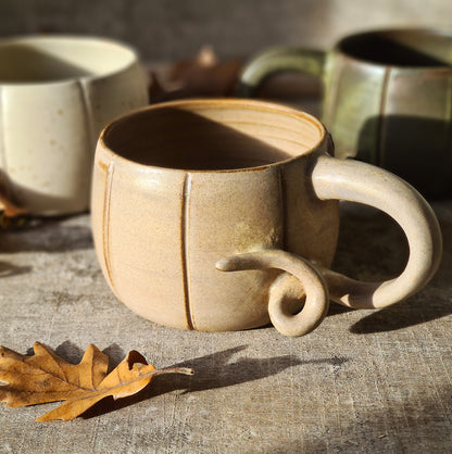 Mug Citrouille en grès