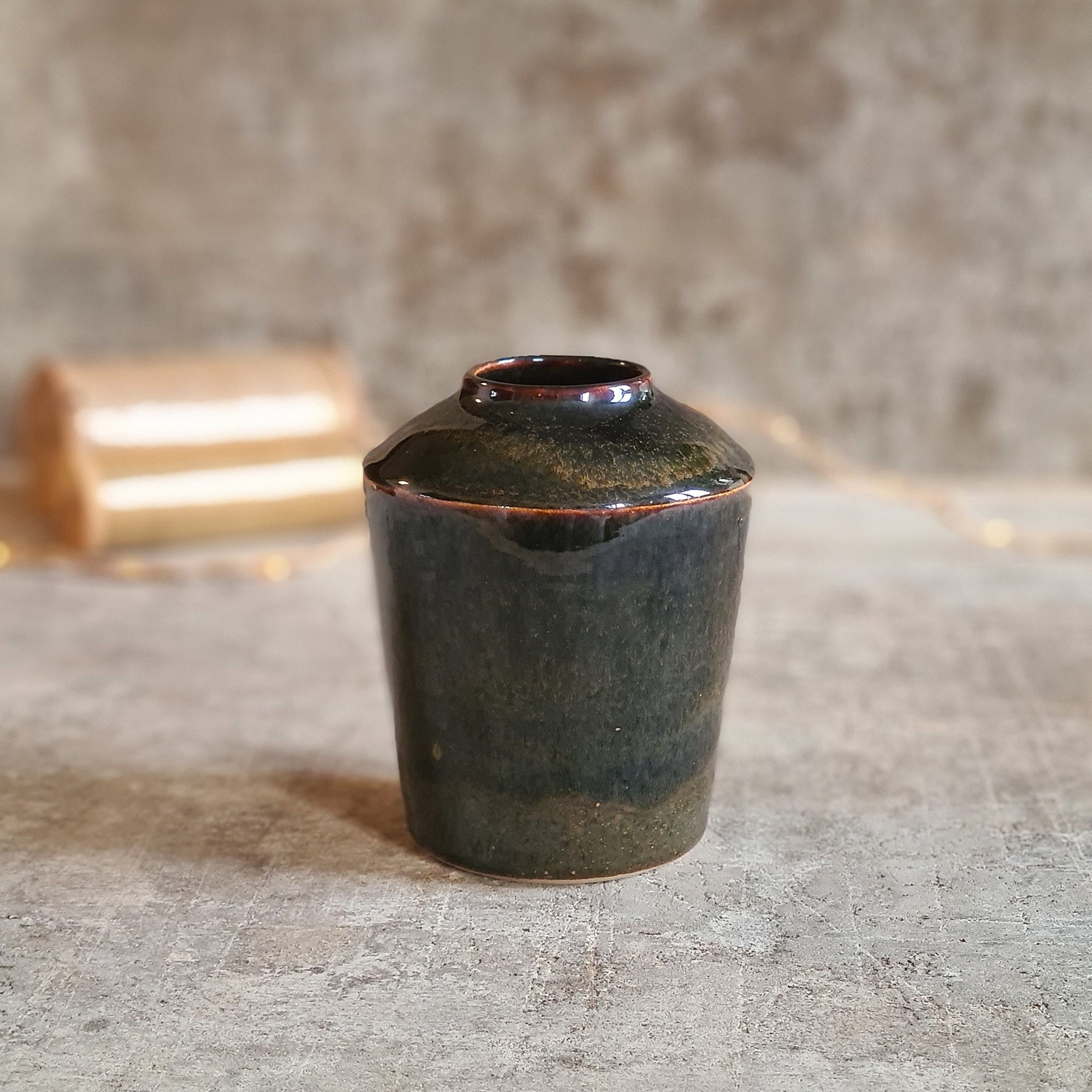 vase décoratif en grès fait main