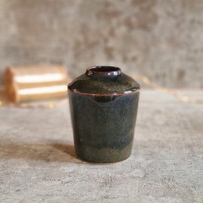 vase décoratif en grès fait main